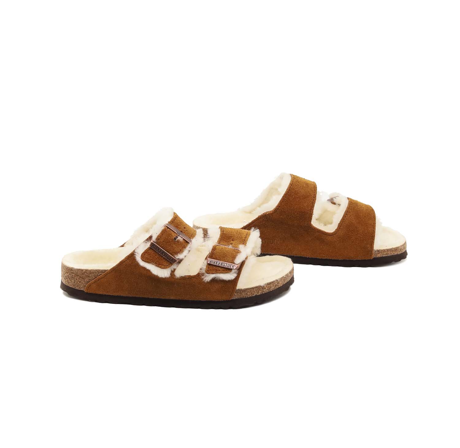 Birkenstock Arizona Shearling Mink
